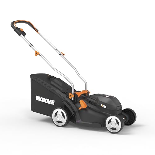 Worx WG927E 40V Cordless Lawnmower & Trimmer Twin Pack – 34cm Mower & 20V Grass Trimmer – Ideal for Medium Gardens (230㎡) Includes 2x 2.0Ah Batteries & Charger – PowerShare Compatible