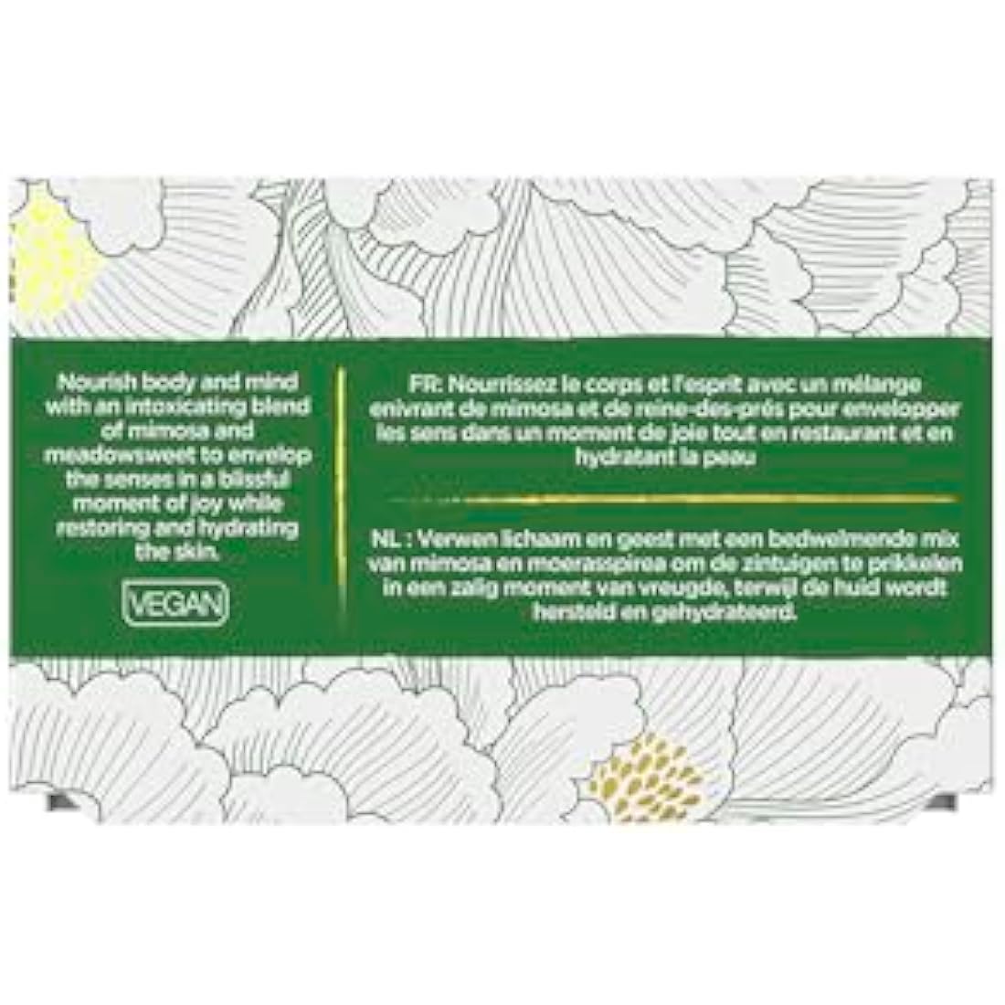 Dr Organic Evoke Joy Blissful Whipped Body Crème, Hydrating Body Cream, 24-Hour Moisturisation, with Mimosa & Meadowsweet, Certified Organic, 200ml