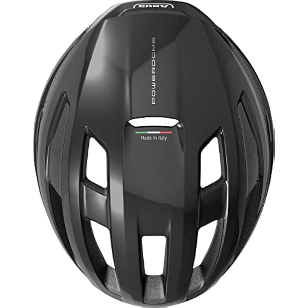 ABUS PowerDome road bike helmet - lightweight bike helmet with clever ventilation system and aerodynamic profile - Made in Italy - for men and women