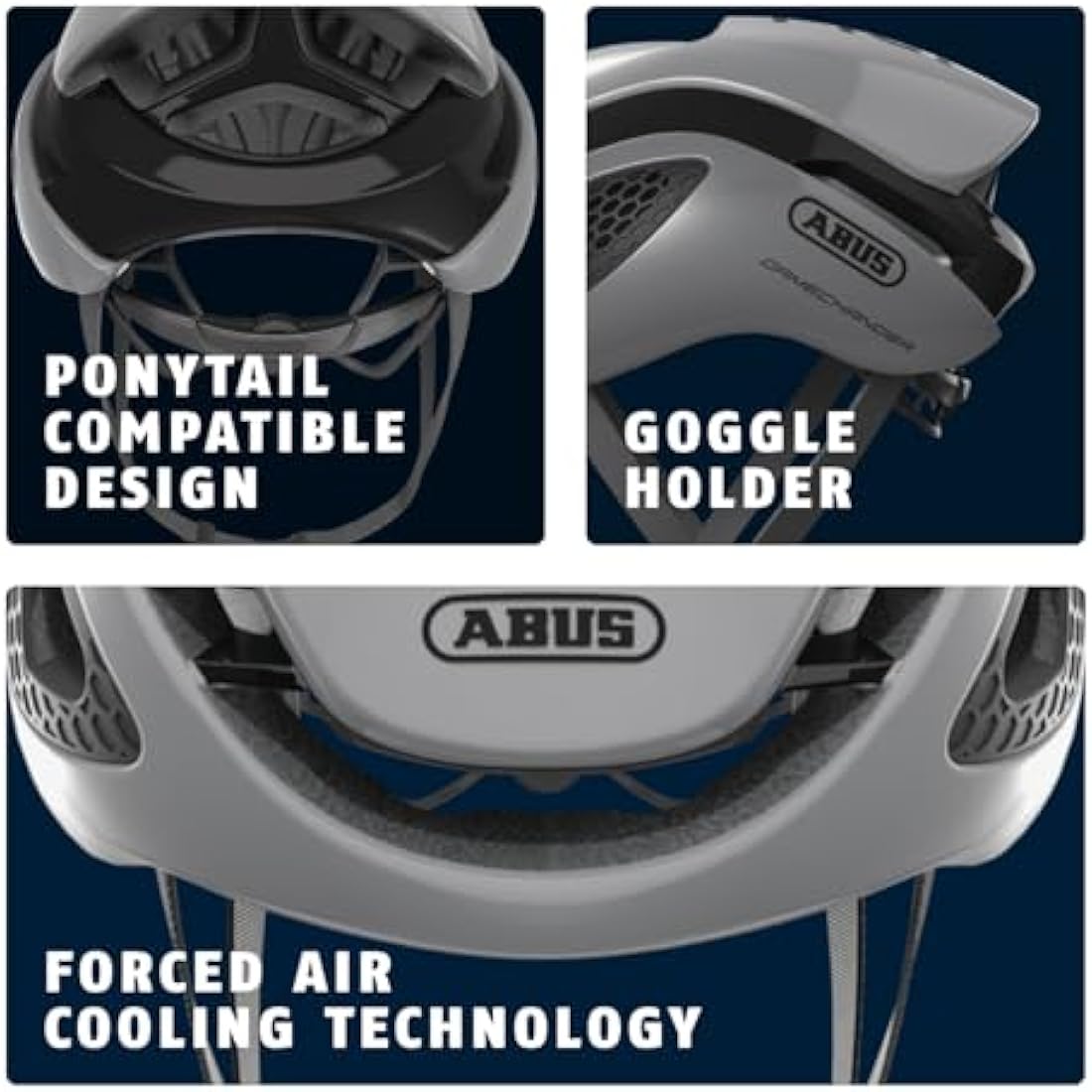 ABUS GameChanger Racing Bike Helmet - Aerodynamic Cycling Helmet with Optimal Ventilation for Men and Women