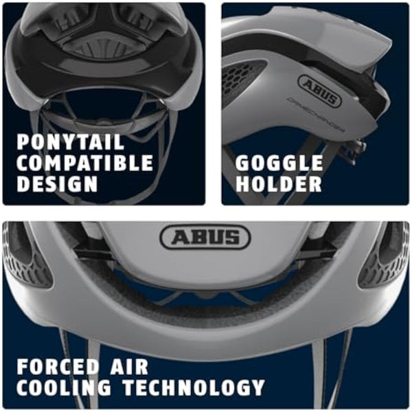 ABUS GameChanger Racing Bike Helmet - Aerodynamic Cycling Helmet with Optimal Ventilation for Men and Women