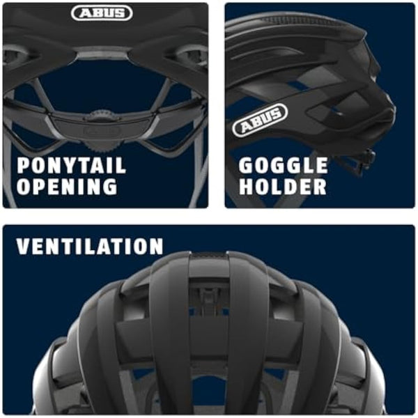 ABUS AirBreaker Racing Bike Helmet - High-End Bike Helmet for Professional Cycling - Unisex, for Men and Women