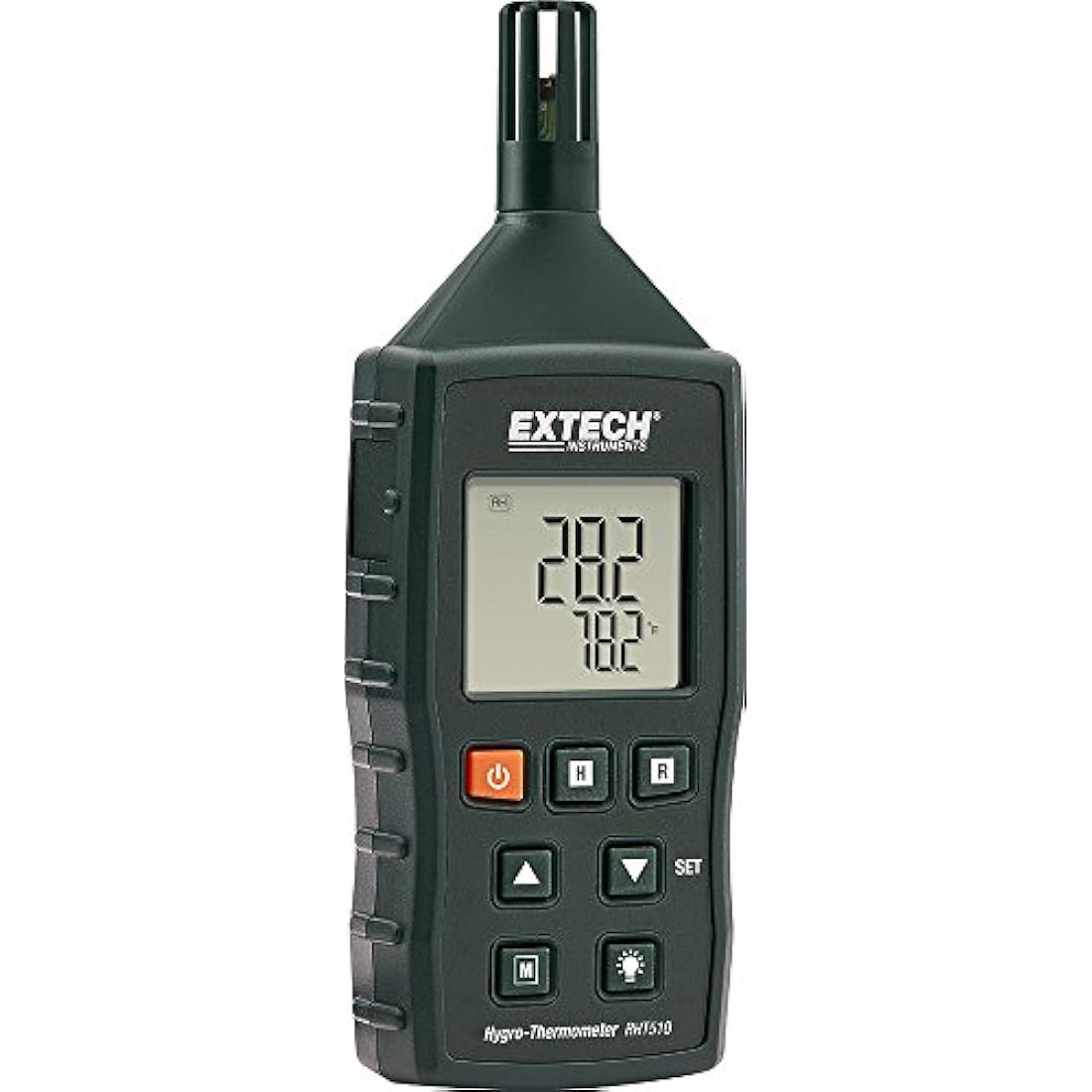 Extech RHT510 Hygro-Thermometer Psychrometer, Green