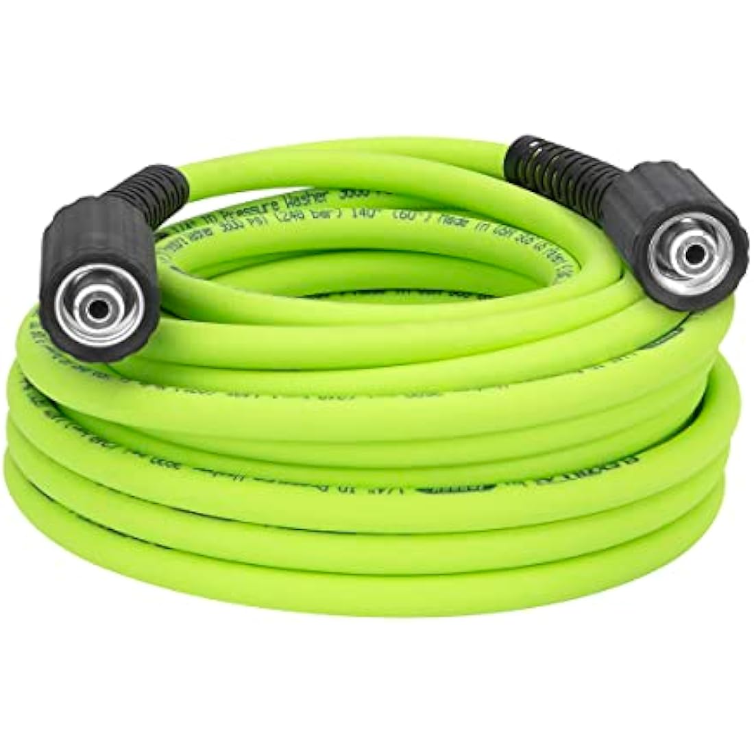 Flexzilla HFZPW36450M-E 3600 PSI, 1/4 in. x 50' Pressure Washer Hose, ZillaGreen