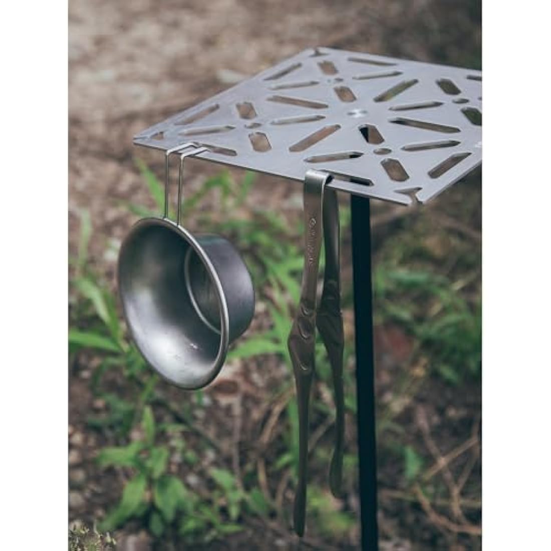 Fire-Maple Dandelion Buddy Camping Table Lightweight Folding Desk with Detachable Feet for Solo Camping Hiking Outdoors