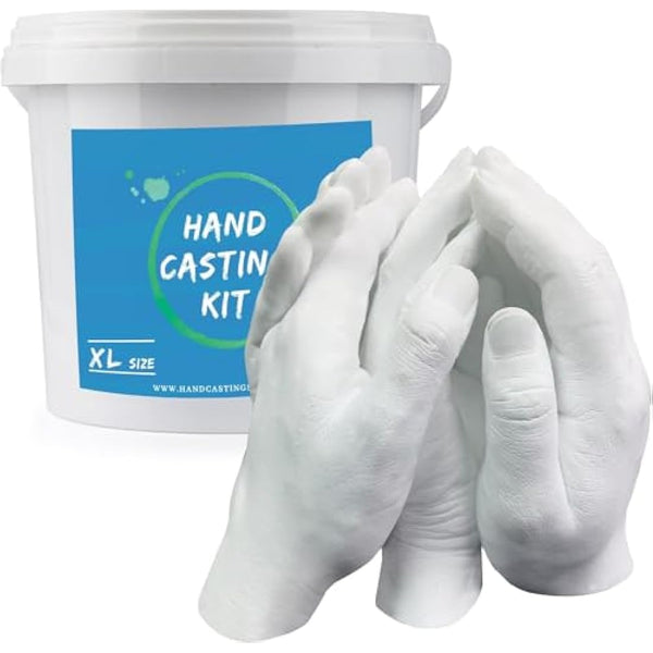 Family Hand Casting Kit Couples & Hand Molding Kit Family, Hand Mold Kit for Family by (Cast Up to 6 Hands)