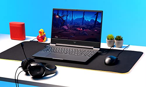 HP Victus 15.6" Gaming Laptop, AMD Ryzen 5-8645HS, 8 GB RAM, 512 GB SSD, NVIDIA GeForce RTX 2050 Graphics, FHD IPS Display, Up to 6 hrs 15 battery, Win 11, Mica Silver, 15-fb2002sa