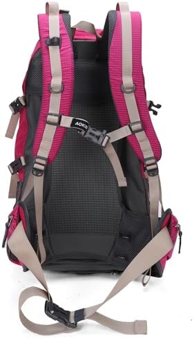 Aoking,Hiking backpack,detachable airflow mesh board,waterproof,SOS whistle,with rain cover