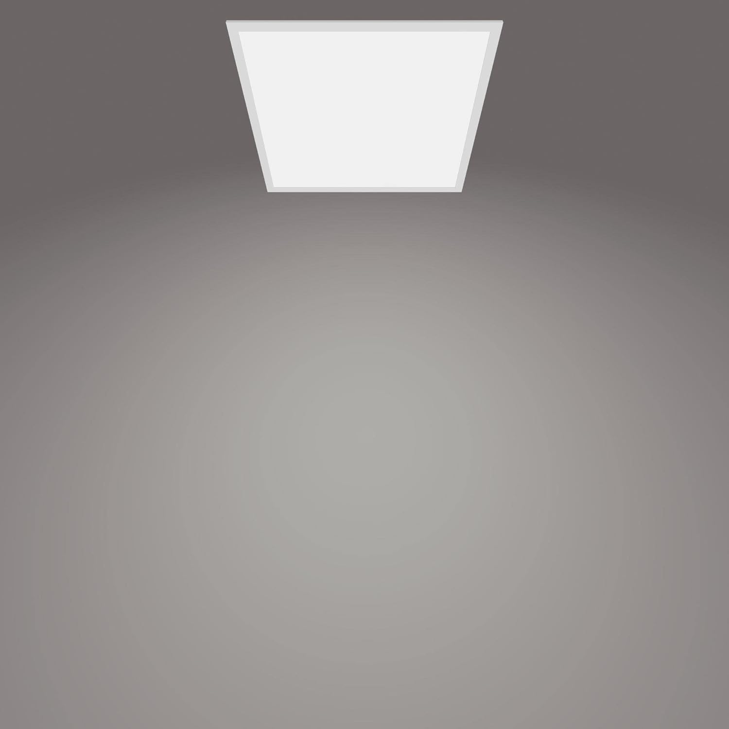 Philips LED Panel Square Ceiling Light SceneSwitch Dimmable 4000K 36W [Cool White - White]. for Indoor Lighting, Livingroom and Bedroom