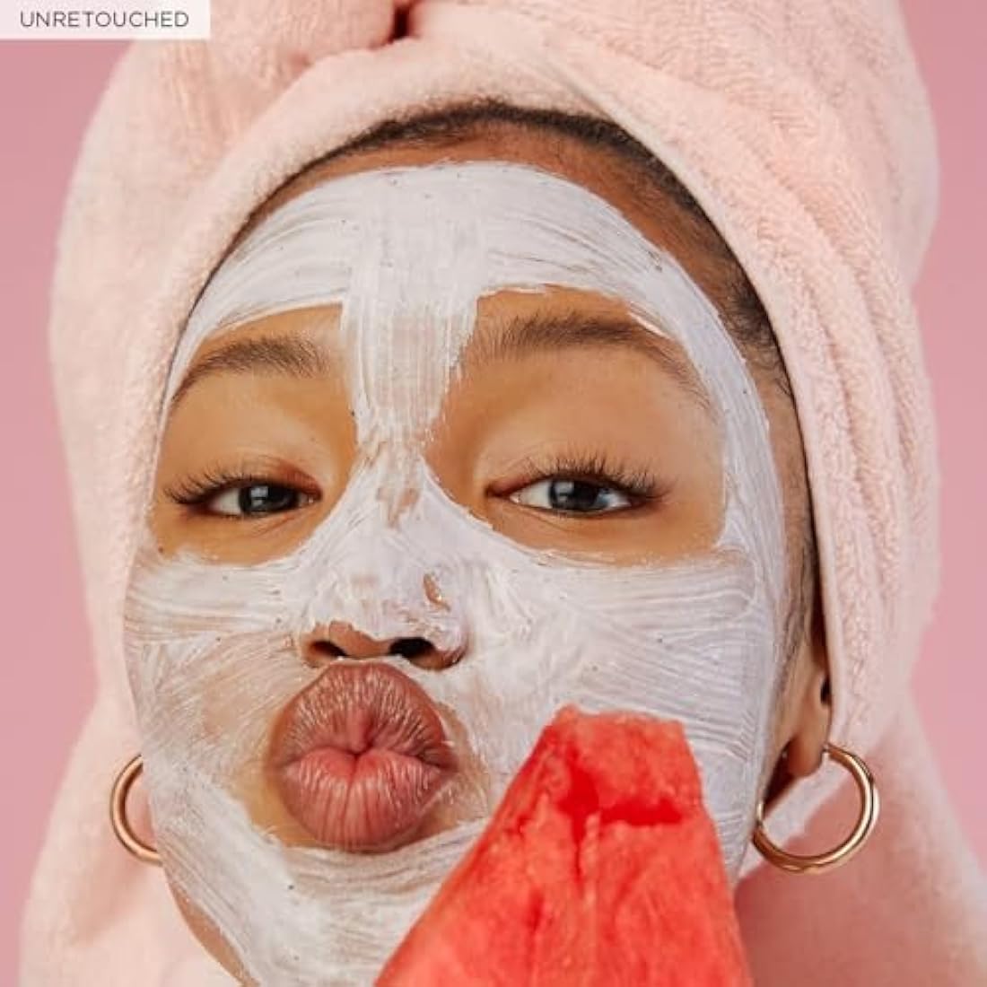 Glow Recipe Watermelon Glow Hyaluronic Clay Pore-Tight Facial - Gentle Exfoliating Clay Mask with Hyaluronic Acid - Help Minimize the Appearance of Pores, Even Tone + Hydrate (60ml / 2oz)