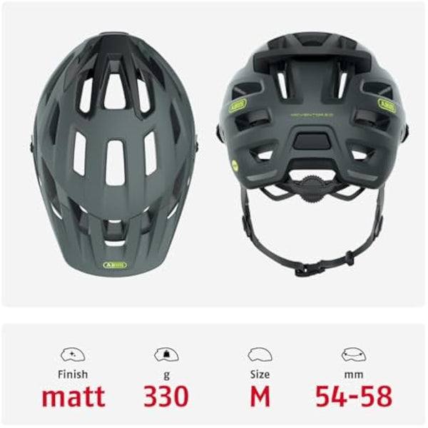 ABUS MTB Helmet Moventor 2.0 MIPS, Impact Protection for Off-Road Use, All-Mountain Helmet, Unisex Adult