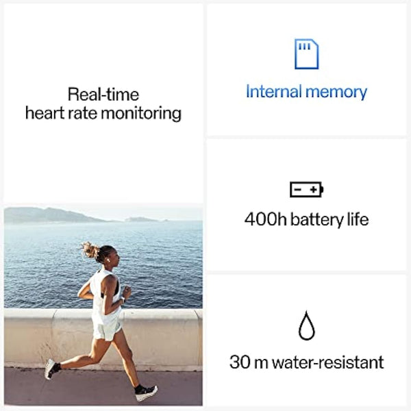 Polar H10 Heart Rate Monitor – ANT Plus, Bluetooth - Waterproof HR Sensor with Chest Strap - Built-in memory, Software updates