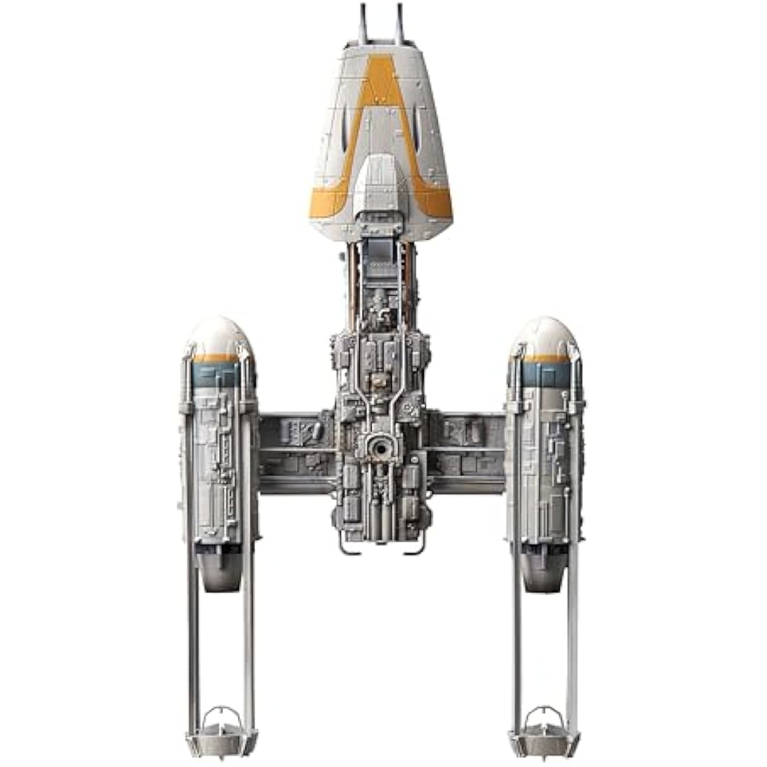 Revell 01209 Y-Wing Starfighter Bandai (Click System) 1:72 Scale Unbuilt/Pre-coloured/Click-Together (Non-Glue) Plastic Model Kit
