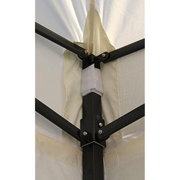 All Seasons Gazebos 2.5 x 2.5m Heavy Duty, Fully Waterproof Pop up Gazebo With 4 Side Walls (Cream)