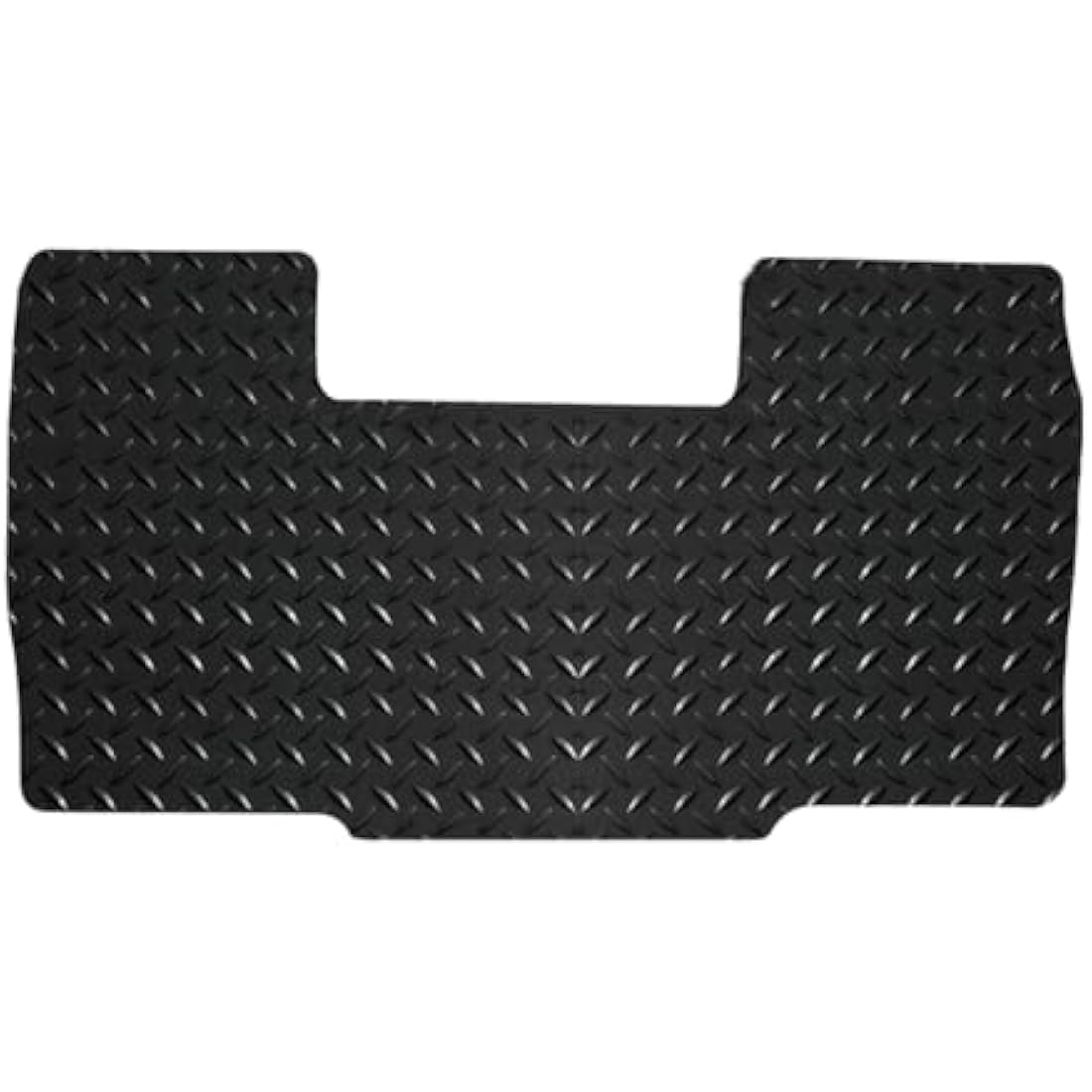 Lusso Floor Carpet Mats for Car | Tailored/Compatible to Fit Citroen Relay 2006-2019 | Heavy Duty 3mm Rubber Car Mats | 1-Piece Set (Silver Edging)