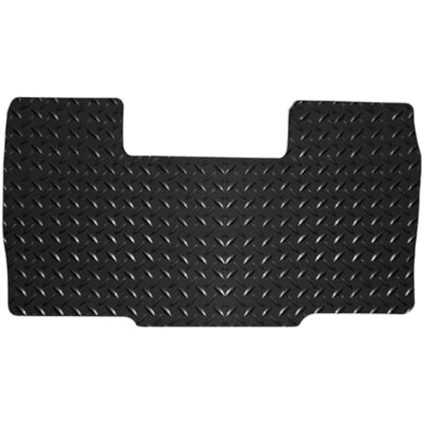 Lusso Floor Carpet Mats for Car | Tailored/Compatible to Fit Citroen Relay 2006-2019 | Heavy Duty 3mm Rubber Car Mats | 1-Piece Set (Silver Edging)