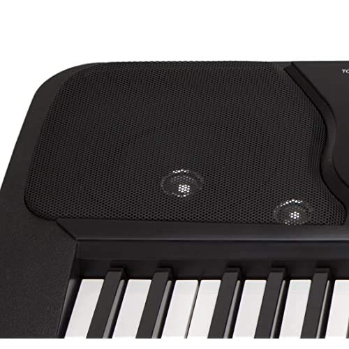 RockJam 88 Key Digital Piano with Full Size Semi-Weighted Keys, Power Supply, Sheet Music Stand, Piano Note Stickers & Simply Piano Lessons