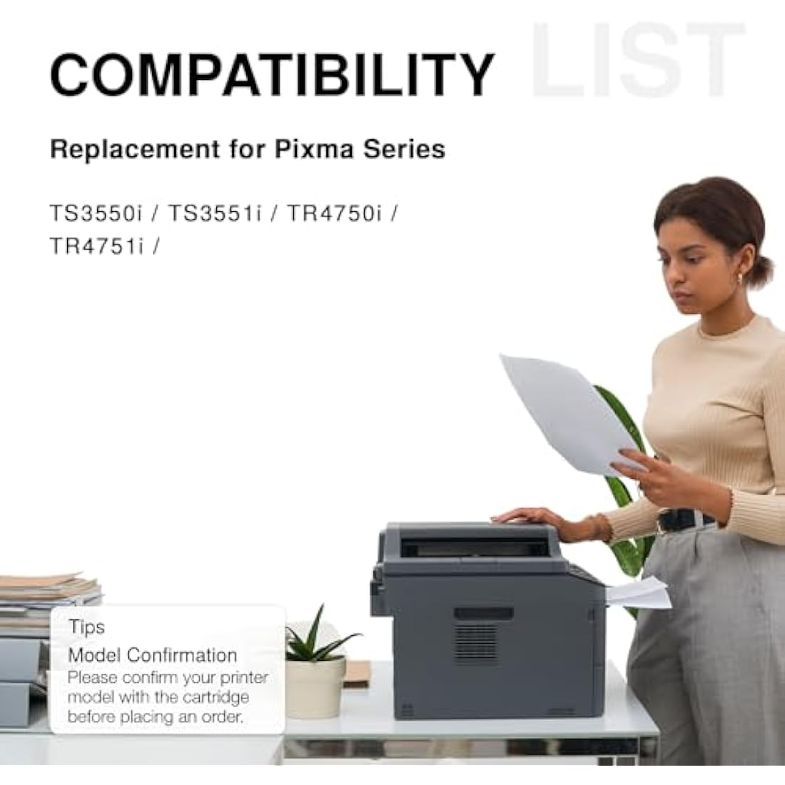 Economink PG-575XL CL-576XL Replacement for Canon 575 576 Ink Cartridges, Printer Ink 575 576 Multipack Compatible with Canon Pixma TS3550i TS3551i TS3750i TR4750i TR4751i (575XL Black + 576XL Colour)