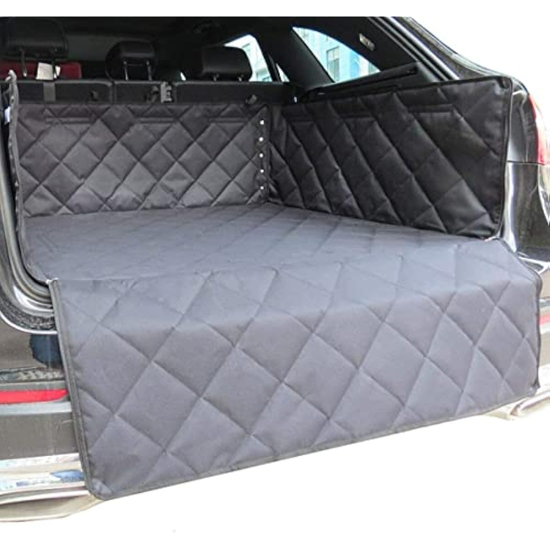 For AUDI Q5 ALL YEARS - Heavy Duty Premium Quilted Waterpoof Pet Dog Cat Boot Mat Liner Dirt Protector Tidy Anti-Slip