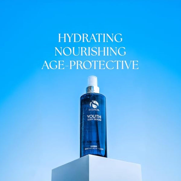 iS CLINICAL Youth Body Serum,Anti-Aging Serum Body Mist,Hyaluronic Acid,Body Mist