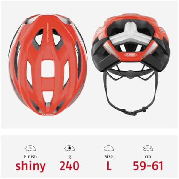 ABUS StormChaser road bike helmet - Lightweight and comfortable for professional cycling for men and women
