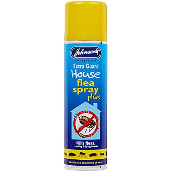 Johnsons Extra guard Household Flea Spray Plus 250ml,WHITE