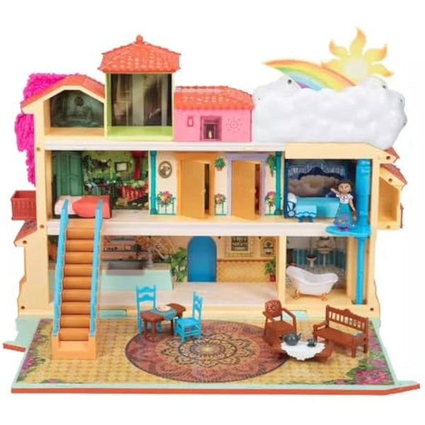 Disney Encanto Magical Casa Madrigal, Interactive Playset Includes Light, Sound And Music Features Throughout The House, Meerkleurig