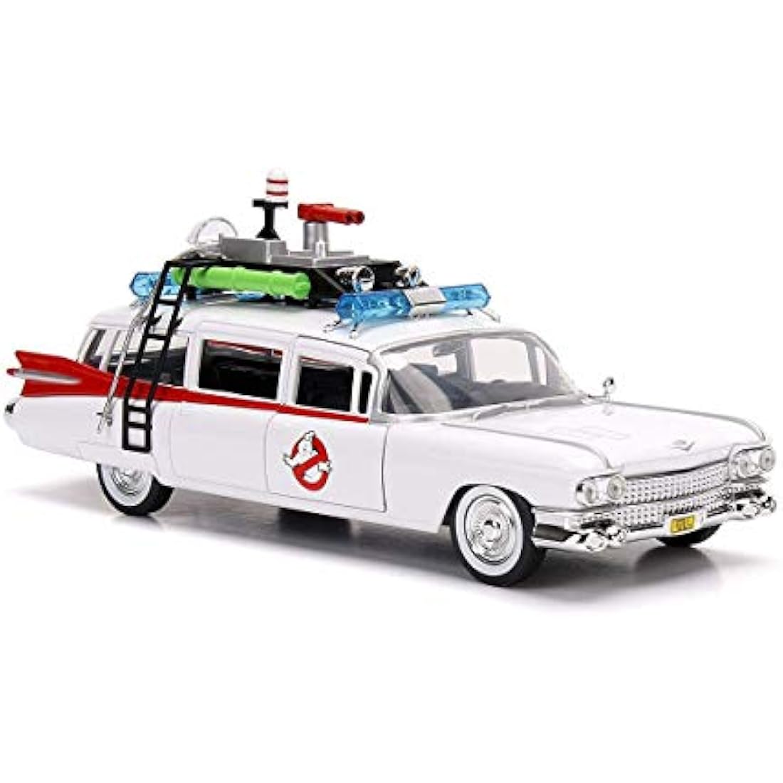 Jada JA99731 Ghostbusters Hollywood Rides 1:24 ECTO-1, Multi-Colored, One Size