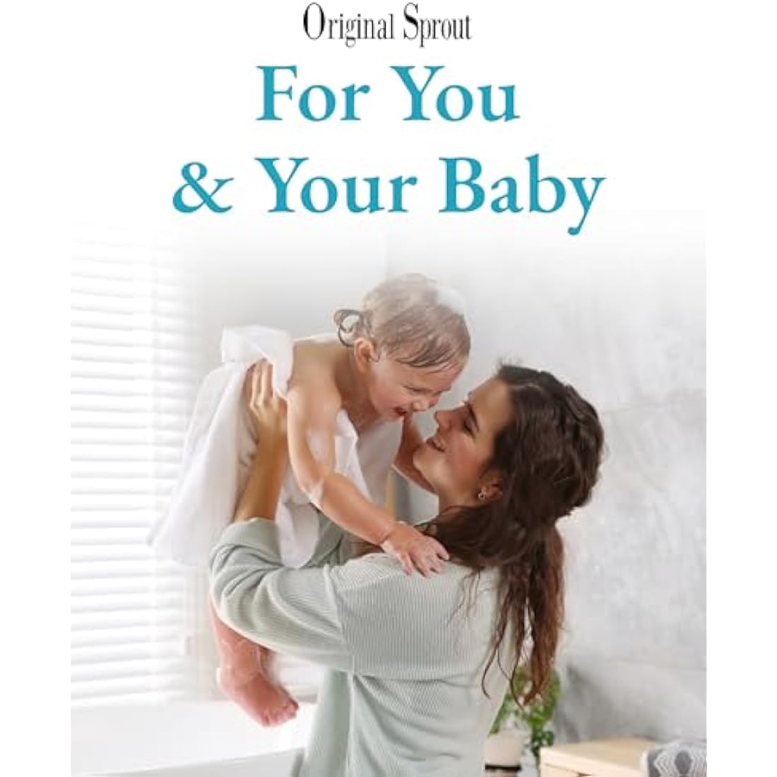 Kids Shampoo and Body Wash - Original Sprout Hair & Body Babywash - 2-in-1 Adults & Kids Bath Wash with Calendula, Rosemary, Arnica & Other Botanicals for Clean Hair & Supple Skin - 354ml