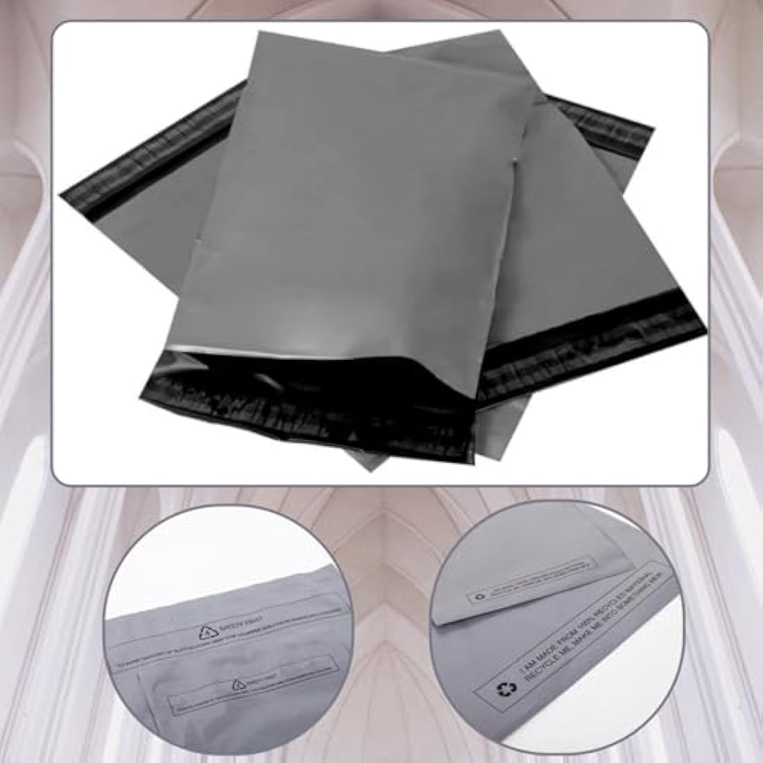 DVIVA 20pcs Postage Bags for Clothes |20"x26" Waterproof and Tear-Proof Mailing Bags | Large Parcel Bags for Delivery, Shipping & Packages