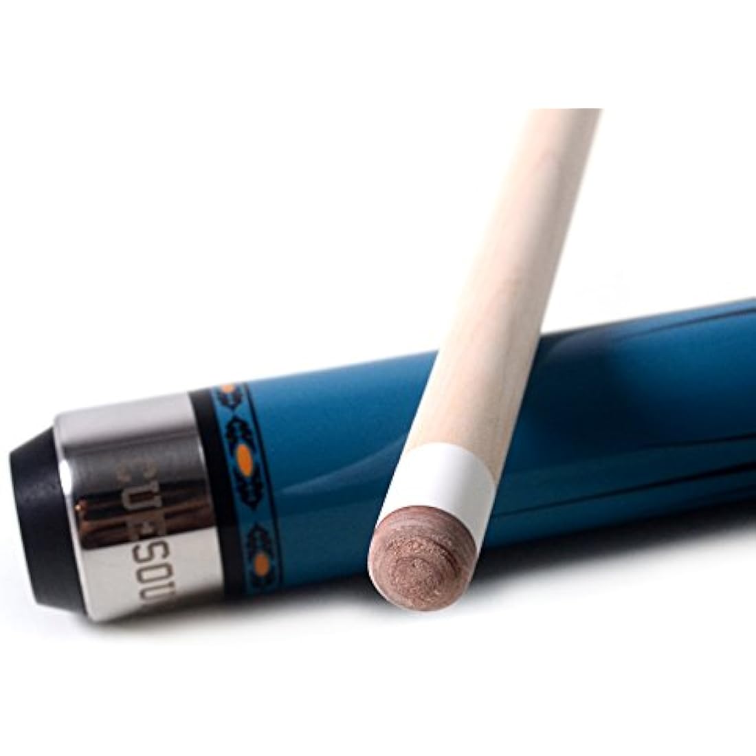 CUESOUL 58 Inches 19oz Joint Pool Cue Stick Billiards Premium Canadian Maple Pool Cue, Multi-layered Tip, 11.5/12.75mm Billiards Pool Cue Set Accessories