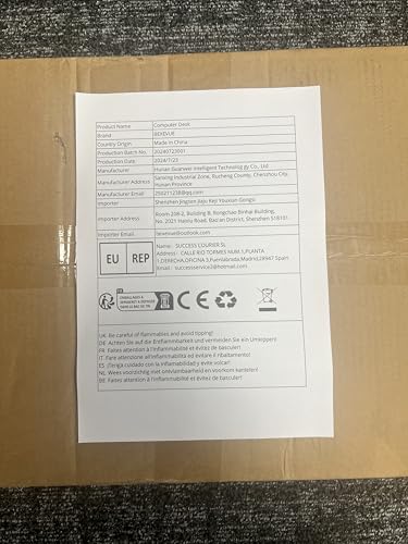 BEXEVUE L Shaped Gaming Desk, 100x70 cm Computer Desk with Storage Bag, Office Desk Small Writing Table with Large Reversible Storage Shelves, Workstation for Study Play Work Home Office, Black