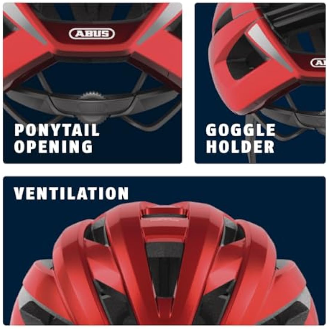 ABUS StormChaser ACE Racing Bicycle Helmet - Lightweight Road Bike Helmet for Bike Racing