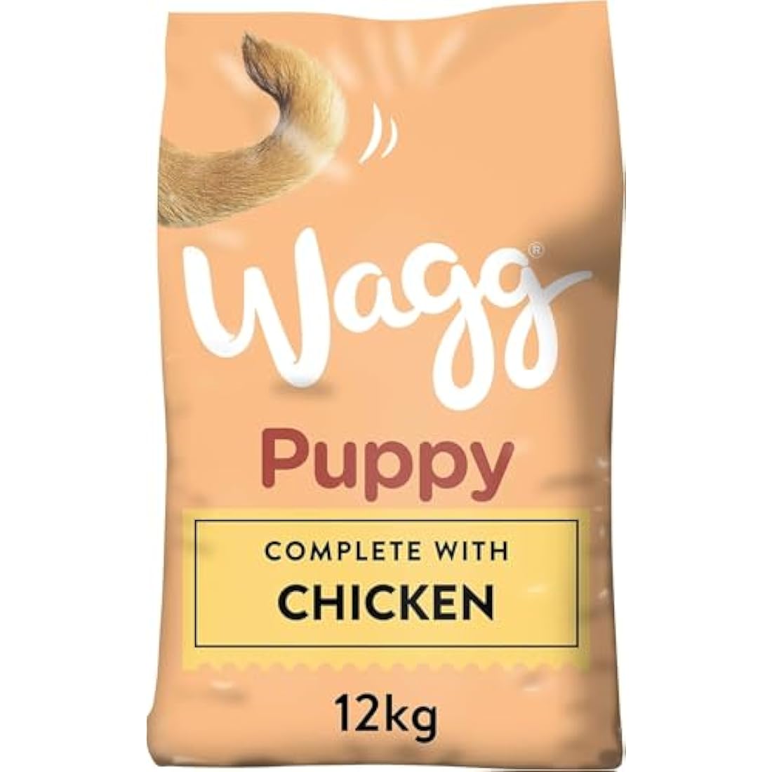 Wagg Complete Puppy Dry Dog Food Turkey & Rice 12kg - For Growing Puppies