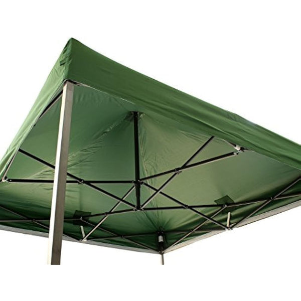 All Seasons Gazebos 2x2 Fully Waterproof Pop up Gazebo With 4 Zip up Sides and Accessories - Green