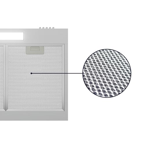 CIARRA 60cm Visor Cooker Hood Undercabinet Hoods Stainless Steel Wall Mounted Kitchen Extractor Fan Model CBCS6903