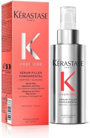 Kérastase Première Anti-Frizz Filler Heat Protecting Hair Serum for Damaged Hair with Peptides 90ml [STEP 4- PROTECT & REPAIR]