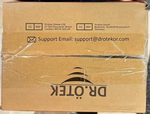 DR.ÖTEK Metal Detector for Kids, Waterproof with LCD Display and Buzzer, 60-76 cm Adjustable Stem, High Sensitivity, Lightweight Gold Detector, Ages 3-10