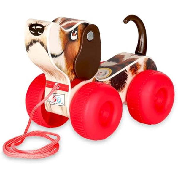 Fisher Price Classics | Little Snoopy | Pull Along Toy with Interactive Features, Small Toy Dog for Kids, Classic Toy with Retro-Style Packaging, Ages 12 Months+ | Basic Fun 1650