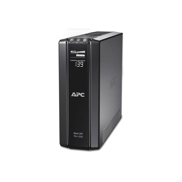 APC by Schneider Electric Back UPS Pro - BR1600MI - UPS 1600VA (8 IEC Outlets, LCD Interface, 1GB Dataline Protection),Black