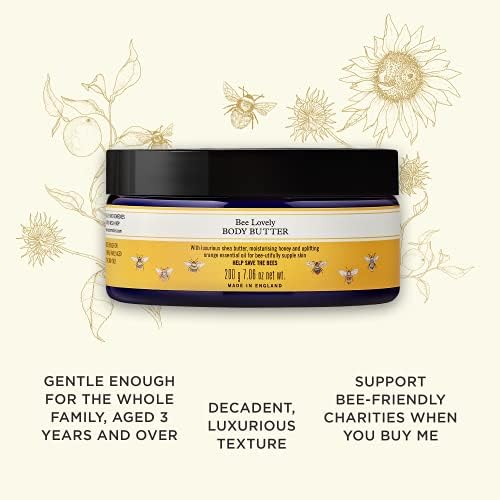 Neal's Yard Remedies Bee Lovely Body Butter | Velvety Soft Skin | Lifts Spirits | 200g