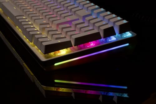 Glorious Gaming GMMK 2 Full Size (96%) - Mechanical Gaming Keyboard, Aluminium Frame, Customisable, Doubleshot Caps, Fox Switches, Per Key RGB, Full NKRO, English UK QWERTY Layout - Pink