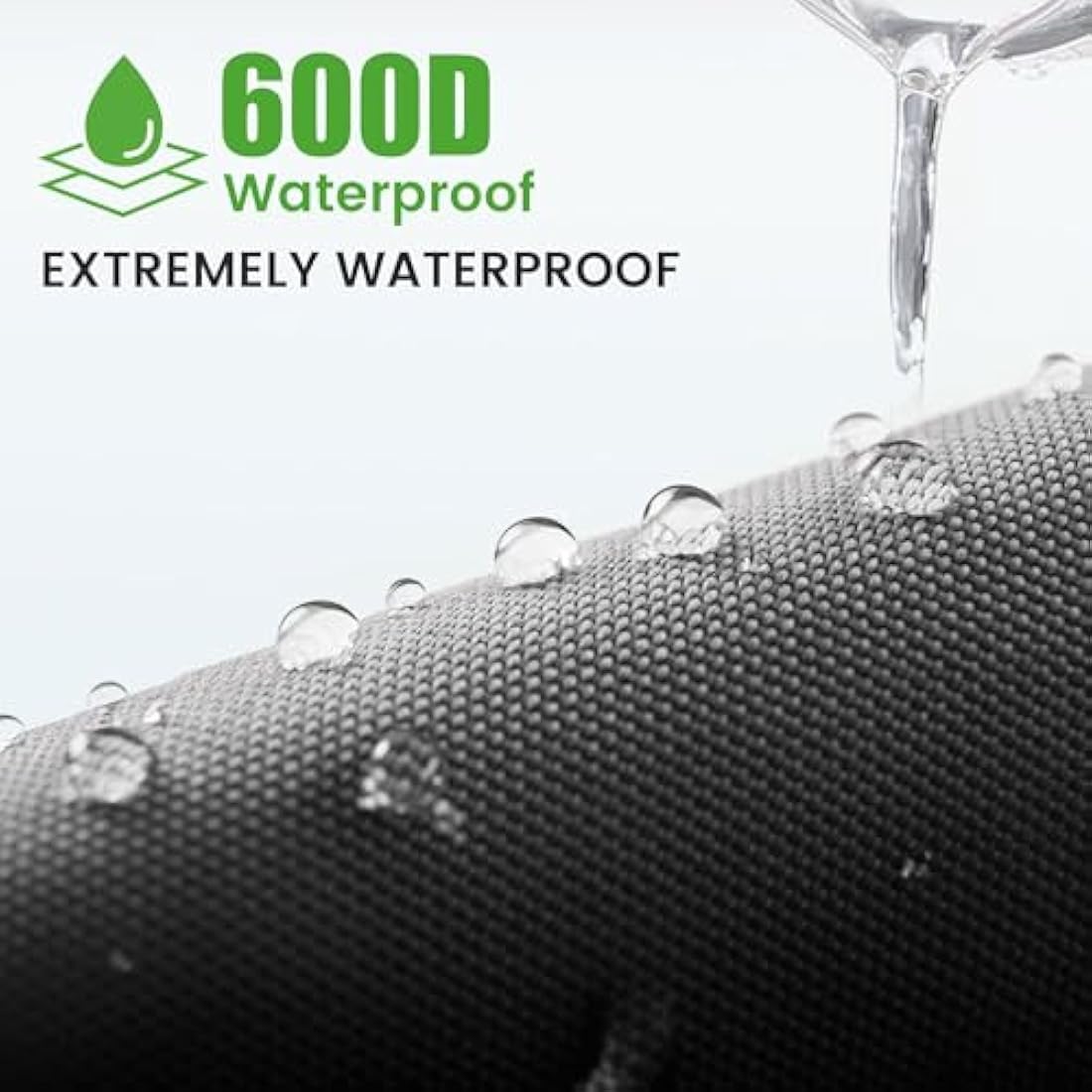 10L0L Golf Buggy Cover, 600D Waterproof Rainproof Golf Cart Cover, Extended Roof 80" Durable Heavy Duty 4 Passengers/2 Passengers Golf Buggy Cover for Yamaha, Club Car, EZGO, Honda Golf Buggies