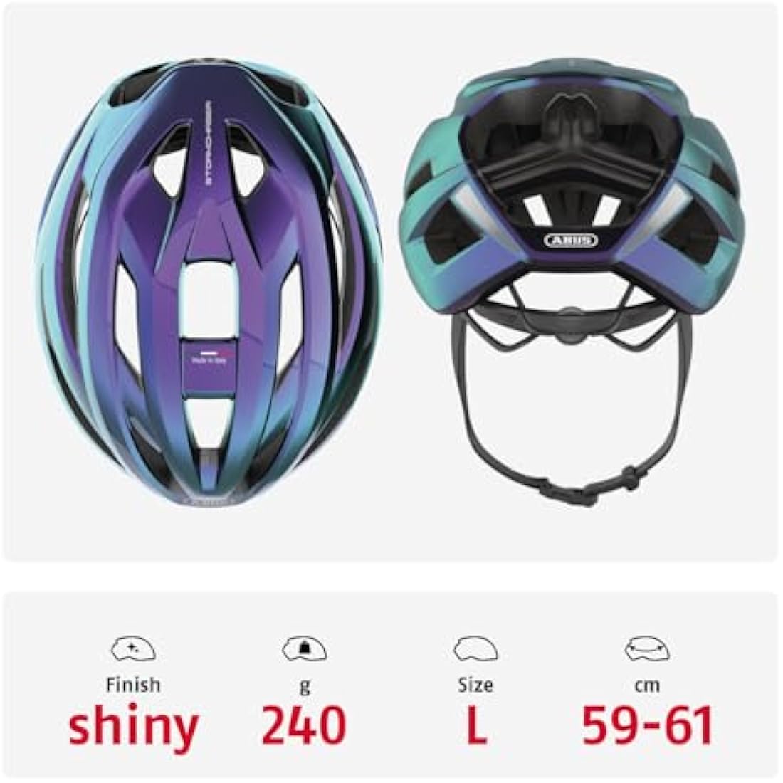 ABUS StormChaser ACE Racing Bicycle Helmet - Lightweight Road Bike Helmet for Bike Racing