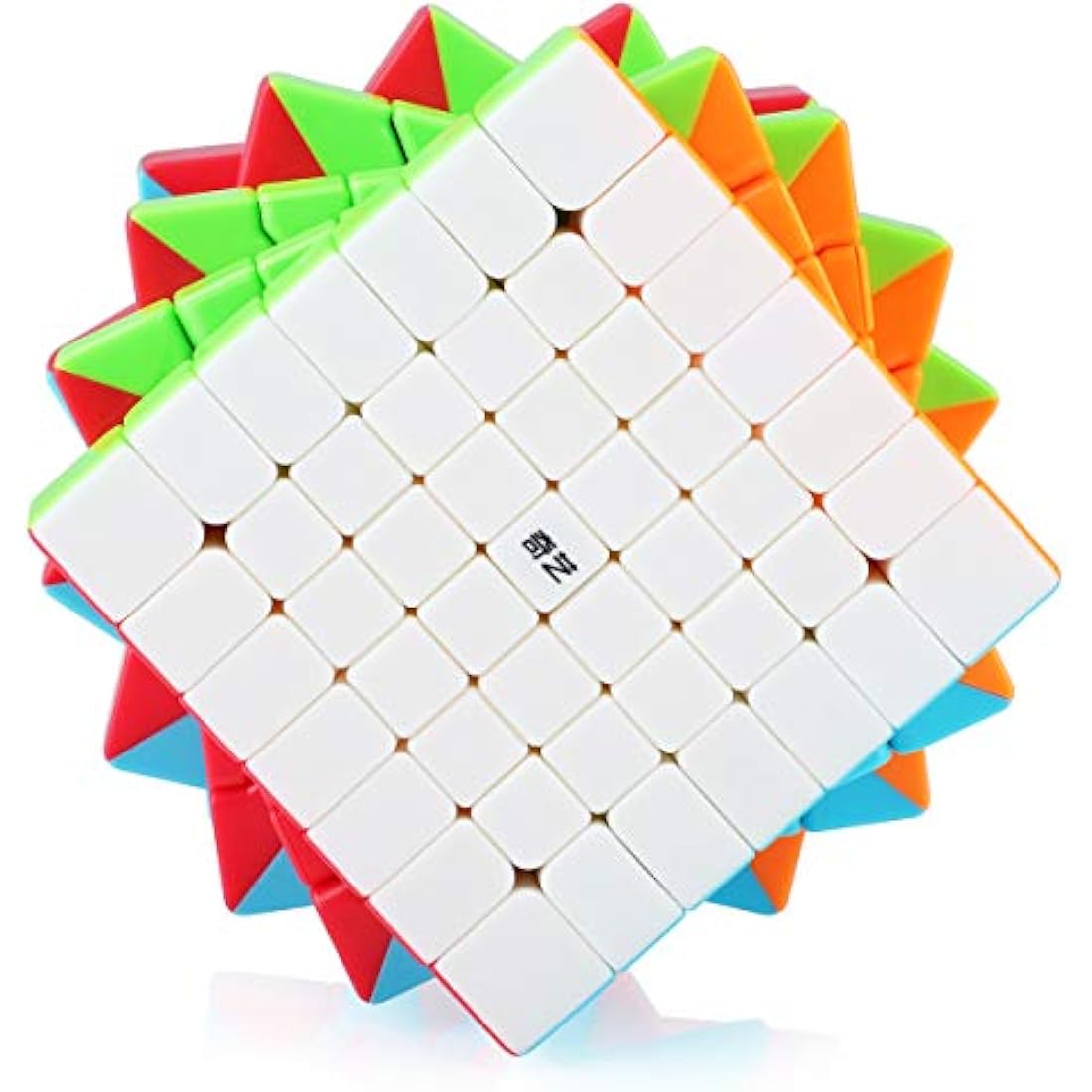7x7 7x7x7 Magic Cube,Speed Cube 7x7,Easy Turning 3D Puzzle Cube Games Toy Gift for Kids Adults(Stickerless)