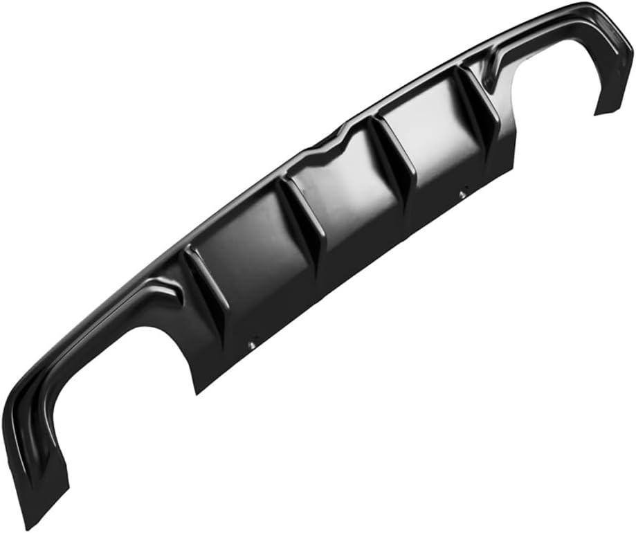 Oneway Rear Diffuser compatible with Audi S3 Sedan 8V 2013-2016 - Gloss black