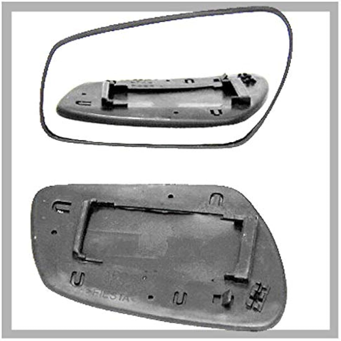 Fits Ford C Max, For 2007 to 2009 Non-Heated Base Convex Wing Mirror LEFT HAND (UK Passenger Side)
