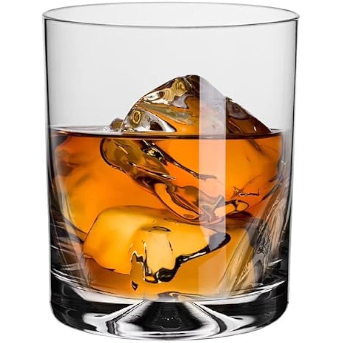 Krosno Whisky Glasses | Set of 6 | 350 ml | Mixology Collection | Drinking Glasses Cocktail Glasses Gift Box | Home, Restaurants and Kitchen Set | Dishwasher Safe Glass Cup