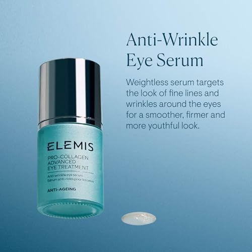 ELEMIS Pro-Collagen Eye Treatment, Eye Revive Mask, Vitality Eye Cream, Under Eye Gel Mask – Anti-Aging, Hydrating & Brightening Skincare for Puffiness, Dark Circles & Fine Line