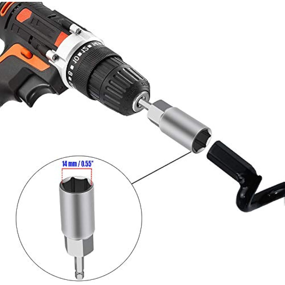 Jayzod 18 Inch Spiral Earth Ground Heavy Duty Shed Anchor Kit Ideal as Dog tie Out Stake Securing Animals, Tents, Canopies, Sheds, Car Ports, Swing Sets,4Pack,Adapter was not Included